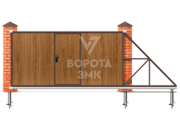 Автоматические ворота 2000×3000 Nice ЗМК-7003
